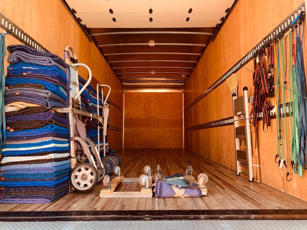 Orlando movers truck ready for move